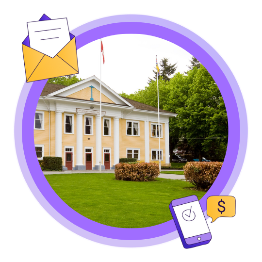 An image of Fort Langley Community Hall in Langley, BC