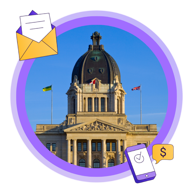 Image of the Saskatchewan Legislative Building in Regina